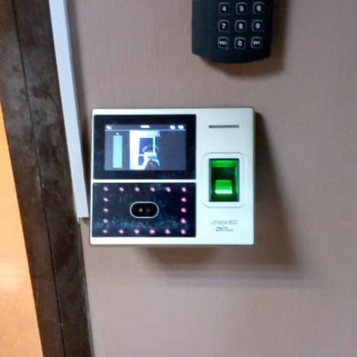 Time Attendance system installed by PECS team