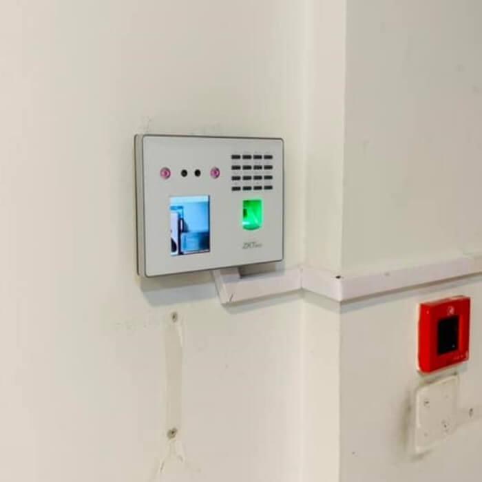 Time Attendance system installed by PECS team